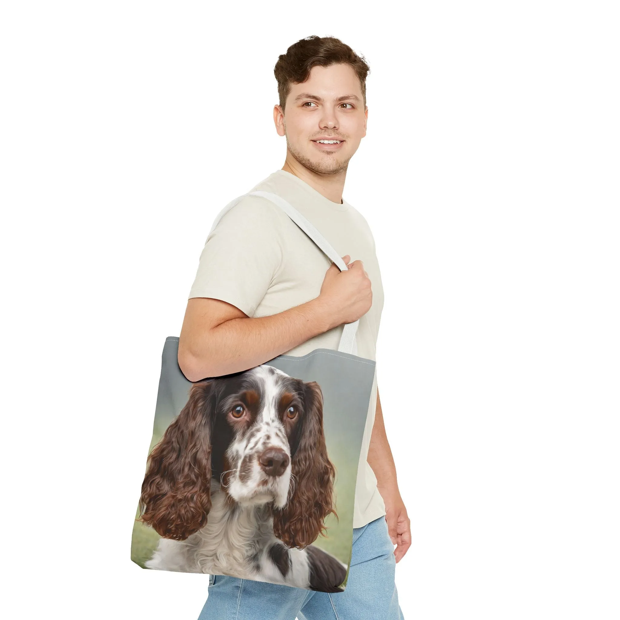 French Spaniel Tote Bag (AOP)