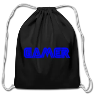Gamer Word Text Art Cotton Drawstring Bag