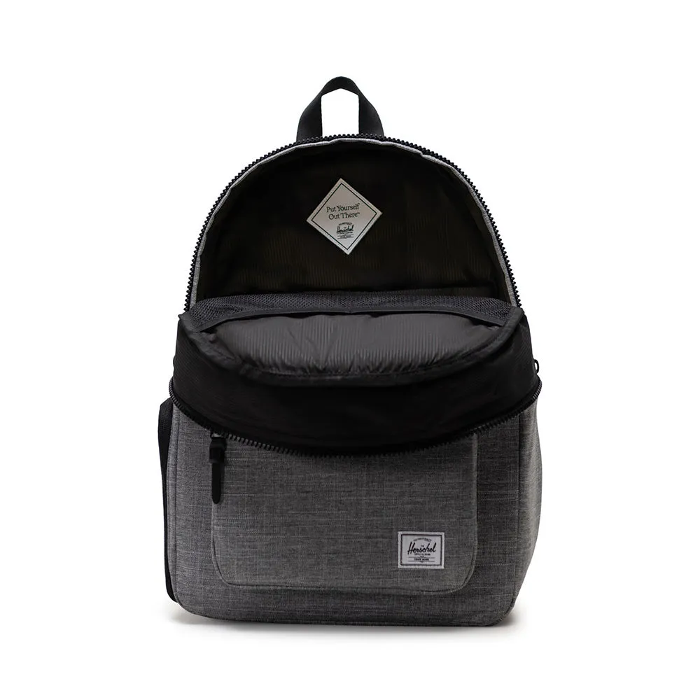 Herschel Settlement Backpack Diaper Bag - 23.9L - Raven Crosshatch