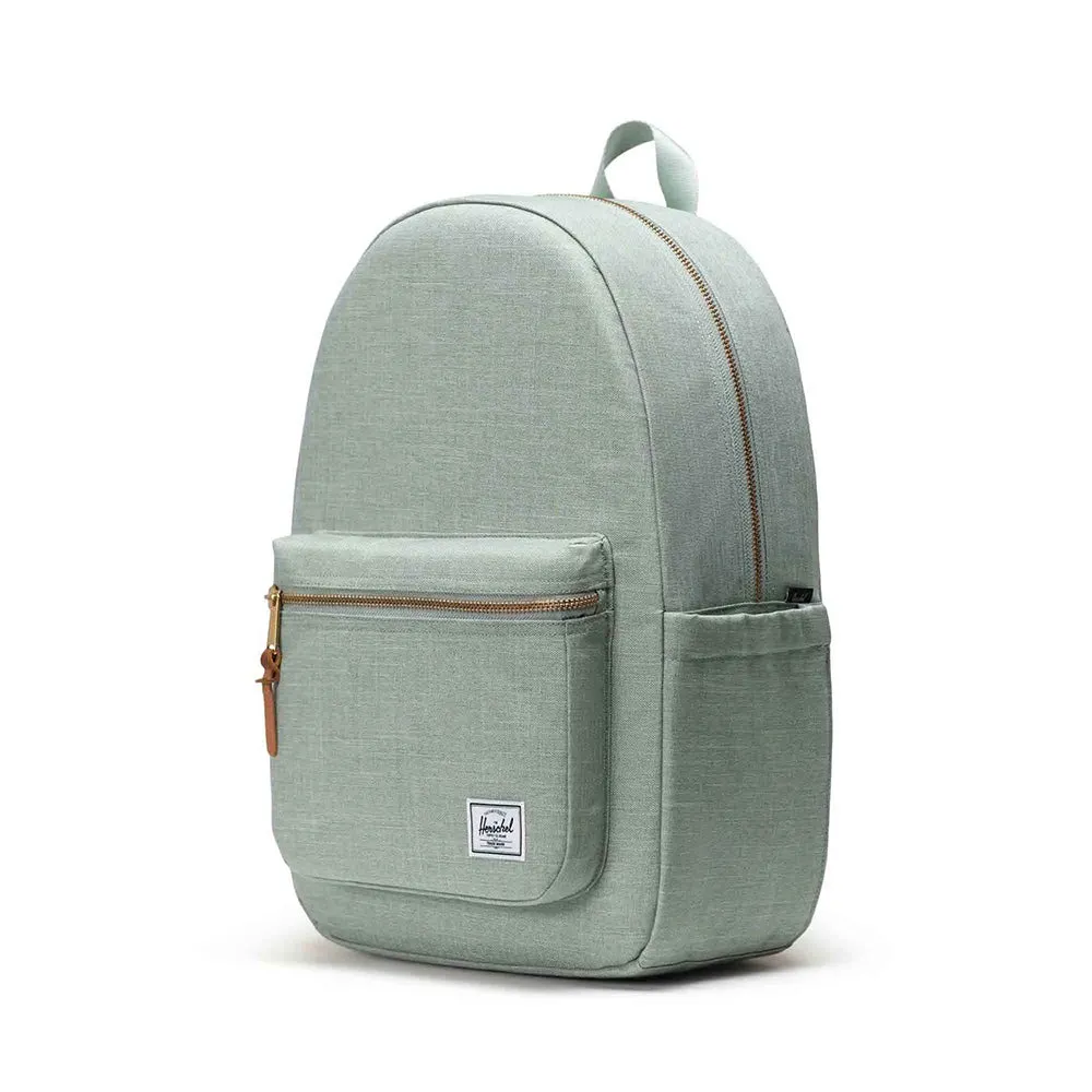 Herschel Settlement Backpack Iceberg Green Crosshatch 23L