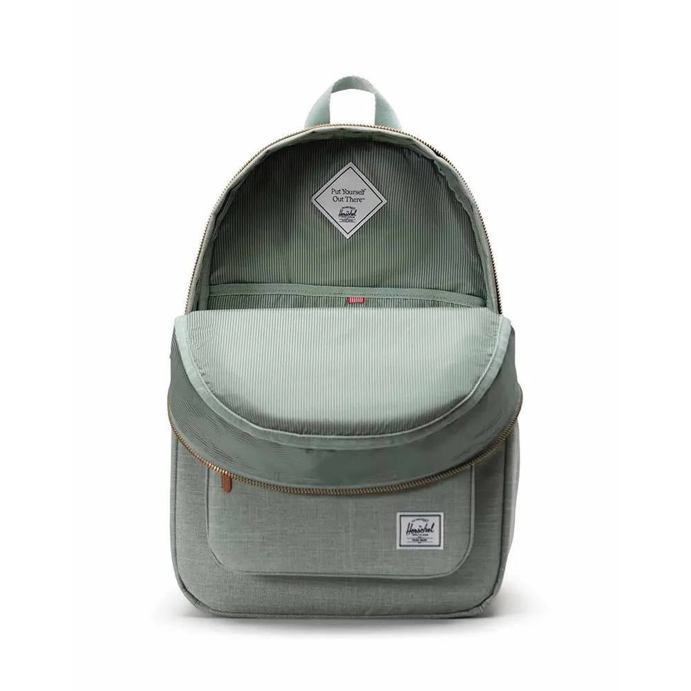 Herschel Settlement Backpack Iceberg Green Crosshatch 23L