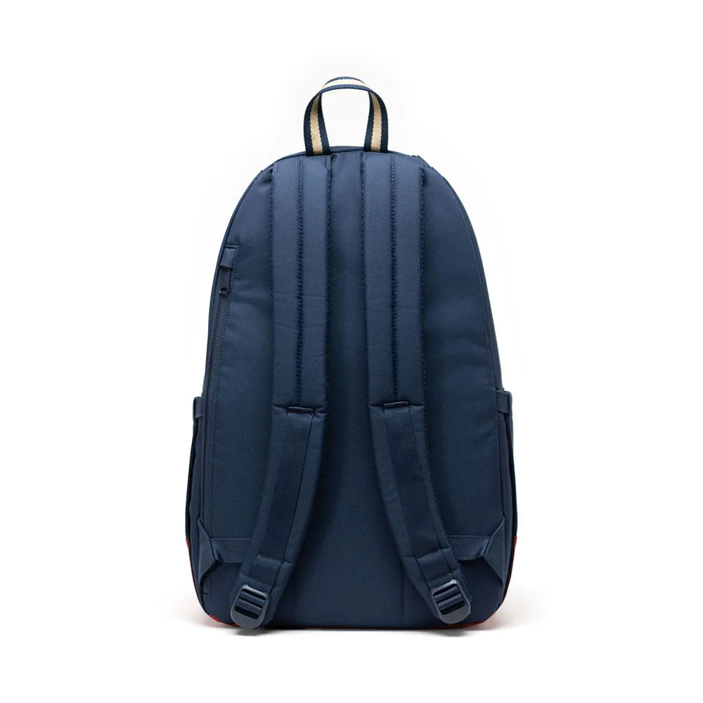Herschel Seymour Backpack - 25.6L - Black Iris/Red Ochre