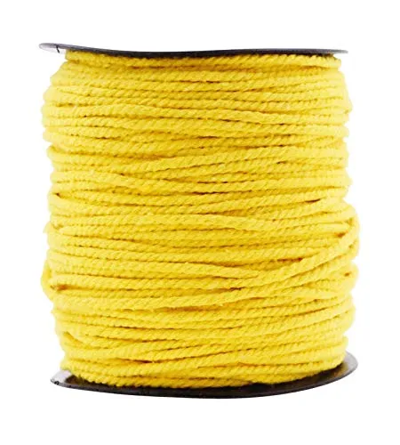 Macrame Cord Cotton Rope Macrame Supplies 3 Ply Twisted Macrame Rope String Yarn for Plant Hanger Wall Hanging Knitting Wedding Dcor by Mandala Crafts