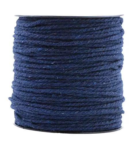 Macrame Cord Cotton Rope Macrame Supplies 3 Ply Twisted Macrame Rope String Yarn for Plant Hanger Wall Hanging Knitting Wedding Dcor by Mandala Crafts