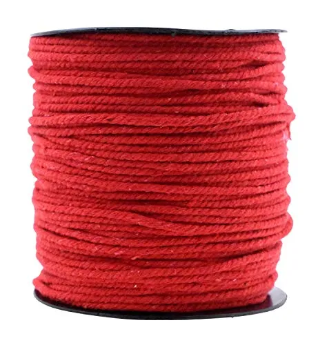 Macrame Cord Cotton Rope Macrame Supplies 3 Ply Twisted Macrame Rope String Yarn for Plant Hanger Wall Hanging Knitting Wedding Dcor by Mandala Crafts