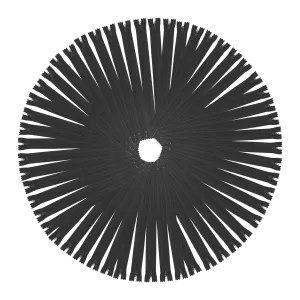 Mandala Crafts Black Nylon Zippers for Sewing Black Zipper in Bulk - Assorted Lengths Zippers Sewing Supplies - Black Sewing Zippers for Tailor Zipper Replacement