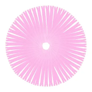 Mandala Crafts Pink Nylon Zippers for Sewing Zipper in Bulk -  Pink Zippers Sewing Supplies - Pink Sewing Zippers for Tailor Zipper Replacement