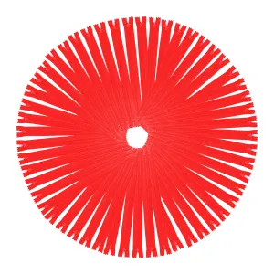 Mandala Crafts Red Nylon Zippers for Sewing Zipper in Bulk - Red Zippers Sewing Supplies - Red Sewing Zippers for Tailor Zipper Replacement