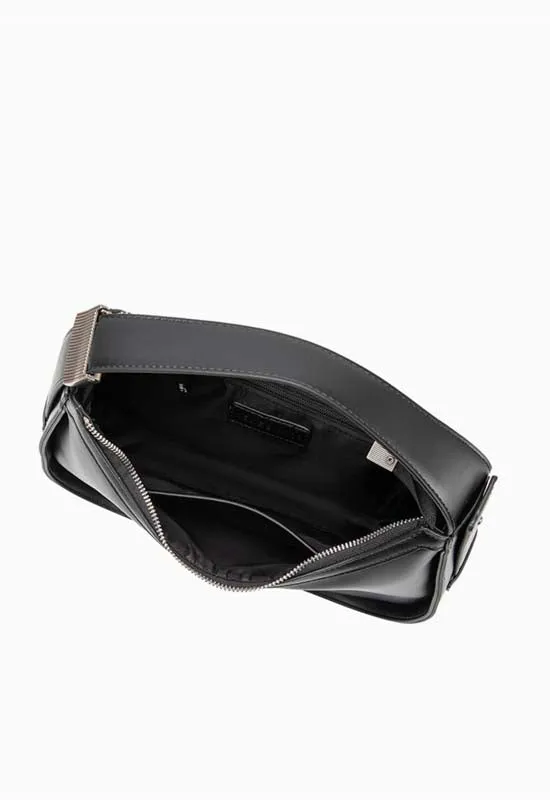 Melie Bianco - Vivian Top Handle Bag Black