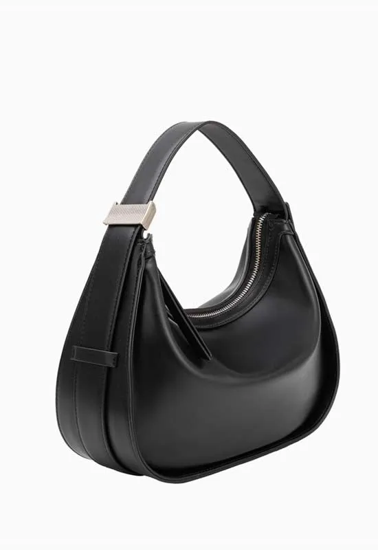 Melie Bianco - Vivian Top Handle Bag Black