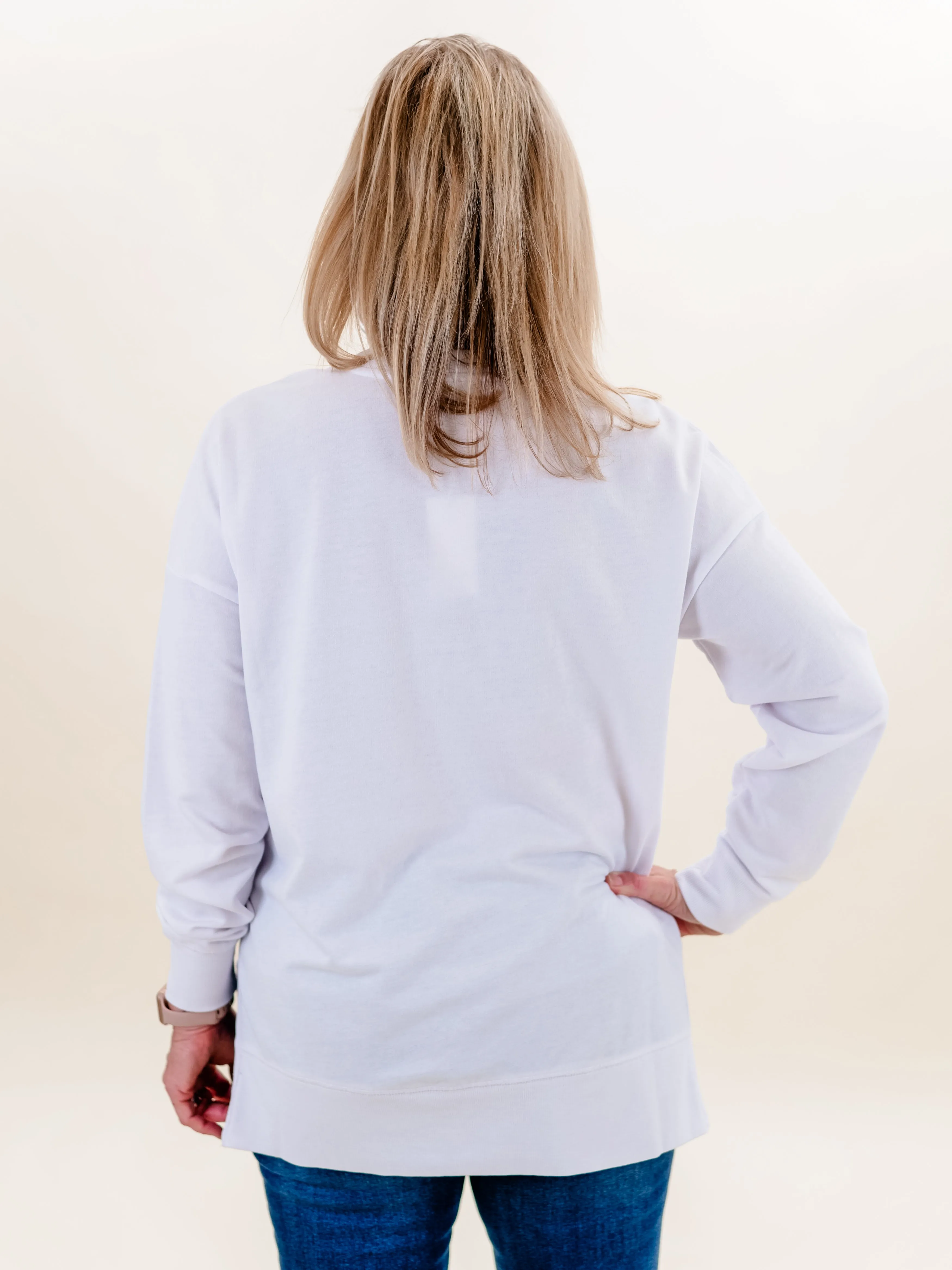 Modern VNeck Weekender in White by Z Supply
