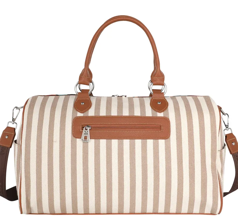 Montana West Aztec Canvas Weekender Bag |Handbag