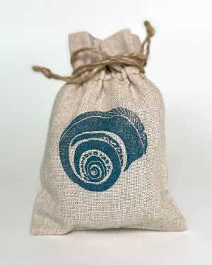 Reusable mini gift bags - Shells Collection
