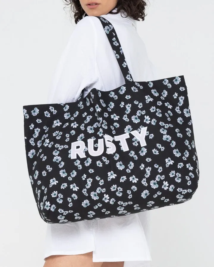 RUSTY CHOSEN TOTE BAG - BLACK