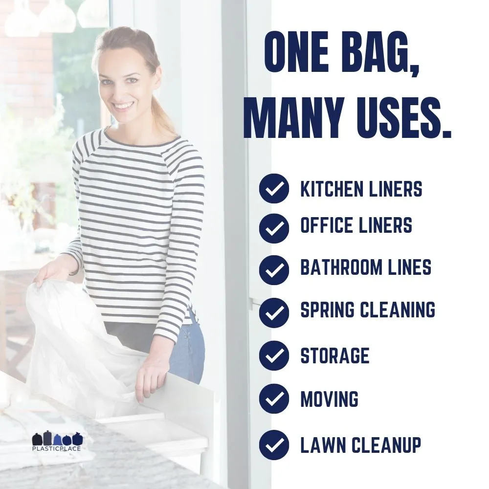 Sample of - 32-33 Gallon Drawstring Bags