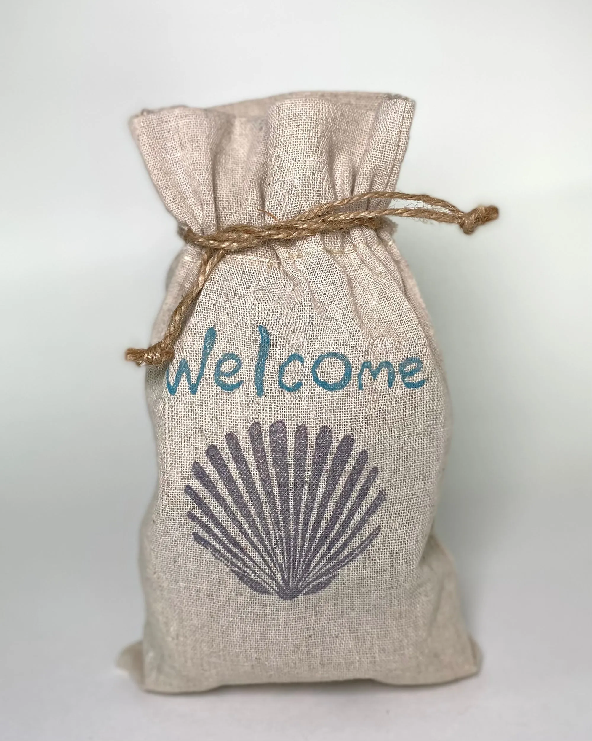 Welcome Drawstring Bag