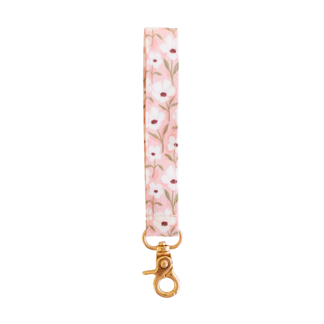 White Anemone WristletKeychain